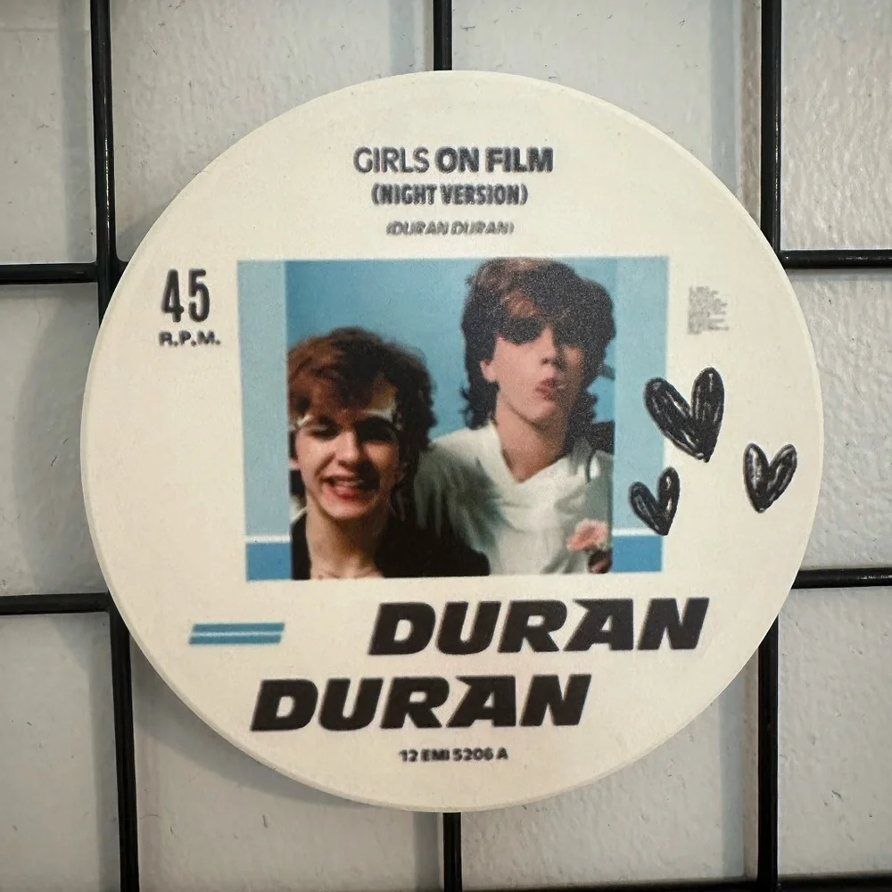 Duran Duran Girls On Film Record Vinyl Vintage Coster Wall Decor